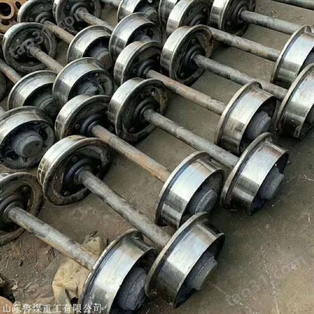 厂家生产MGC1.1-6固定式矿车轮对 600轨距300直径矿车轮对参数