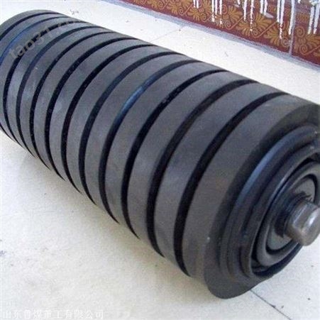 橡胶托辊 橡胶托辊结构工艺简单 橡胶托辊刚性强