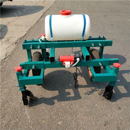 汽油手扶车覆膜机 加大轮距宽窄可调地膜机 志为土豆地瓜苗木种植覆膜机