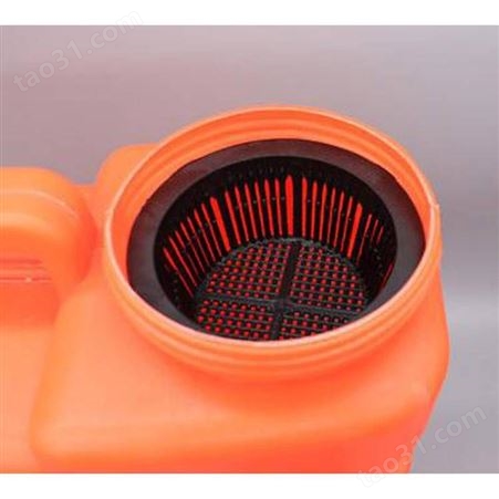 威固尺寸可定制往复式储水背桶森林消防灭火背水桶25L橘红色便携背水桶
