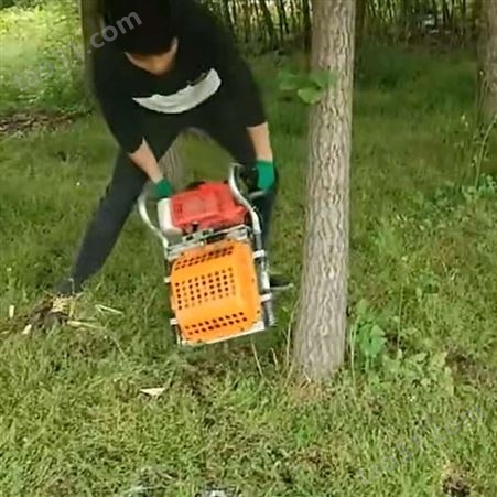 中旺挖树机 园林手提铲式挖树机 绿化工程机械挖树机