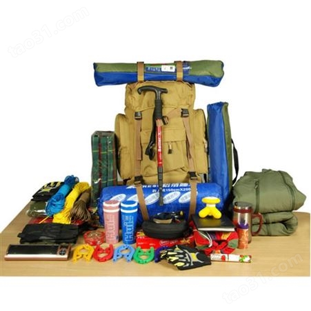隆亨72小时保障物资装备背囊多功能救灾应急包消防员装备背包应急背包