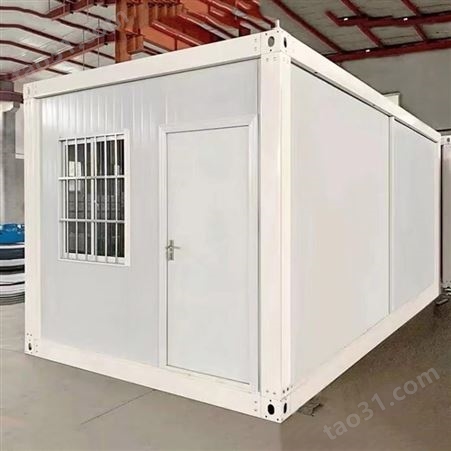 折叠活动板房住人集装箱可折叠式集装箱活动板房打包箱房拼装房