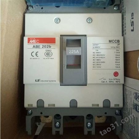 ABE103b 2P 100A LS塑壳断路器  原装供应