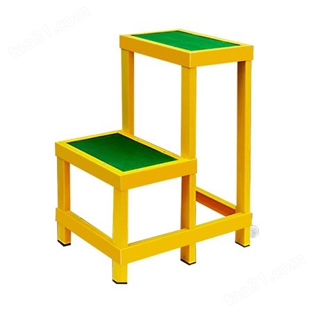 玻璃钢高低凳定制移动电工绝缘双层梯凳绝缘凳