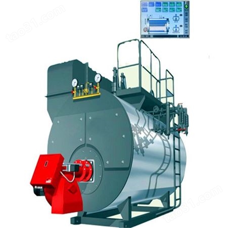 工业燃气蒸汽锅炉  冷凝式燃气热水锅炉价格