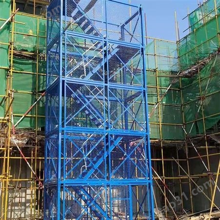 厂家生产 组合式安全梯笼 基坑施工梯笼 施工框架式安全爬梯 产地货源
