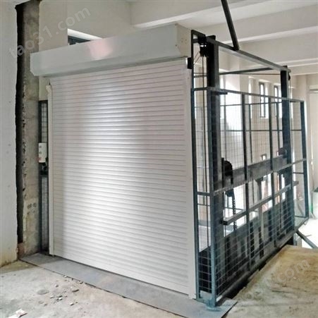 厂房仓库货梯 导轨式升降平台 定制工厂楼层运货电梯