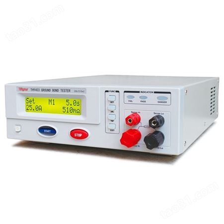 常州同惠程控接地电阻测试仪TH9403 电阻范围0～510mΩ