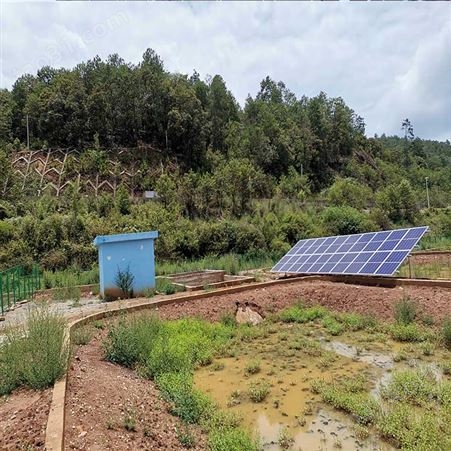 耀创 云南禄劝太阳能污水处理 污水处理环保设备 太阳能一体化污水处理设备 光伏提水