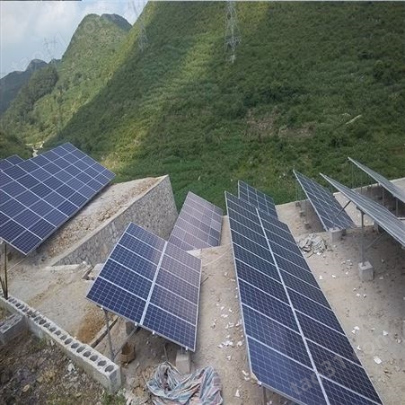 耀创 云南光伏发电 家庭型太阳能发电站 户用光伏发电站 成套光伏发电系统 太阳能污水处理