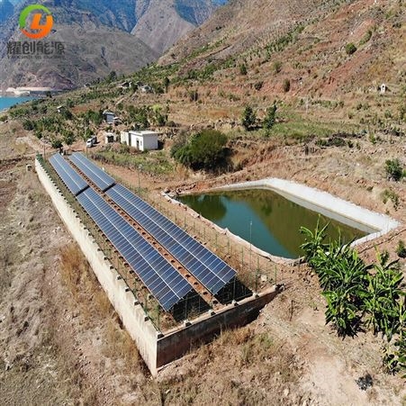 耀创 太阳能水泵 光伏提水系统 太阳能景观提水 大型太阳能光伏水泵 家用农田灌溉抽水机