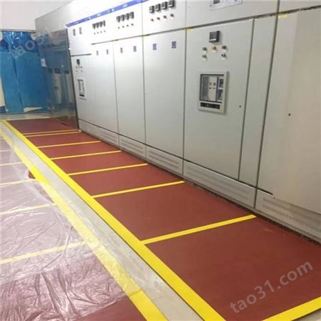 绝缘防护晋州鑫泰电力生产销售3mm厚电力红色绝缘垫