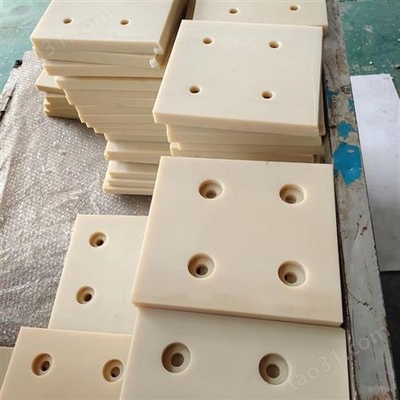 厂家直供cnc加工塑料制品耐磨板加工件河北正宇