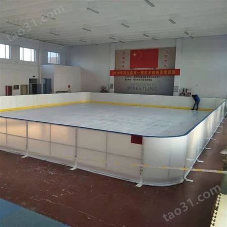 防真冰板生产厂家 地面滑板 厂家定制自润滑 可拼接防真冰板 溜冰板