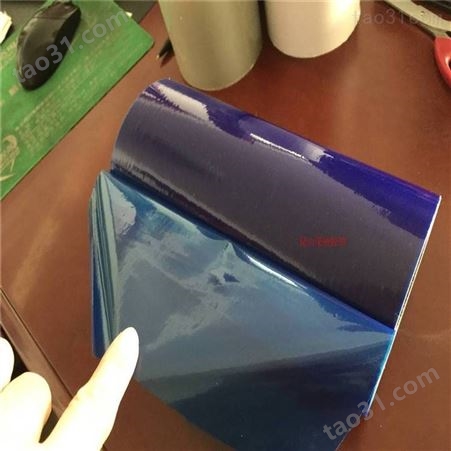 玻璃保护膜 透明静电自粘膜 铝塑板保护膜 PE塑料保护膜 彩钢板蓝色保护膜