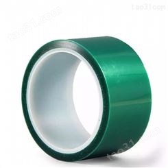 PET高温绿胶带 各种厚度高温胶带厂商 耐高温pet胶带 九斯盟电子