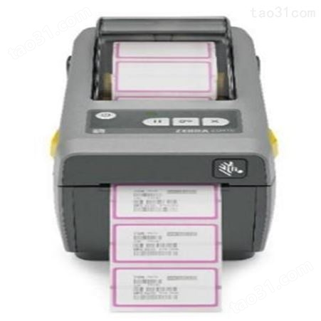 斑马ZD410紧凑型桌面打印机 300DPI 纸箱标签打印