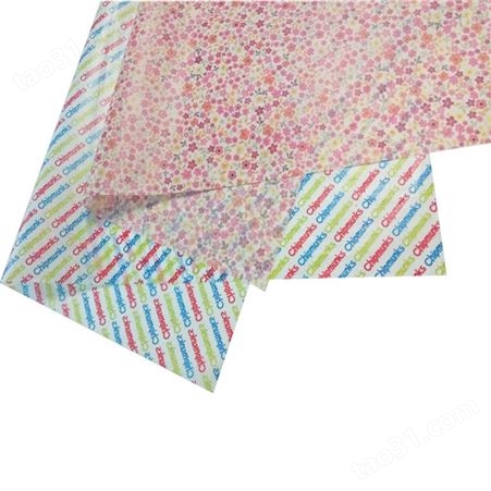 1薄页纸印刷拷贝纸印刷厂彩色拷贝纸衣服内衬纸定做印刷雪梨纸防潮白色包装纸