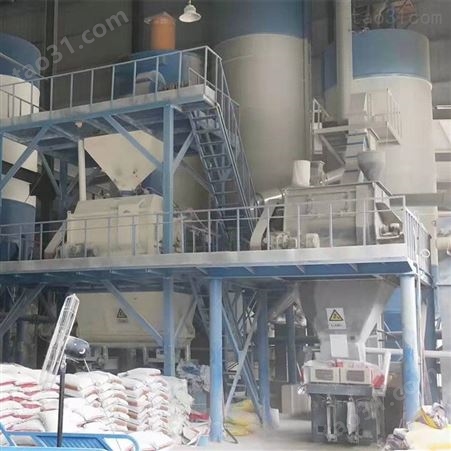 干粉砂浆机器  成套抹灰干混砂浆设备生产 粉体混合设备