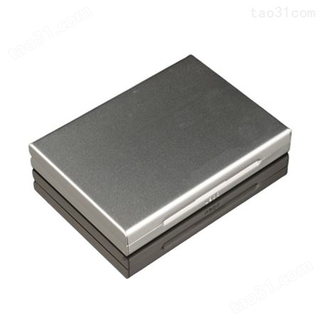 灰色铝卡盒厂家货源_铝制铝卡盒公司_重量|43g