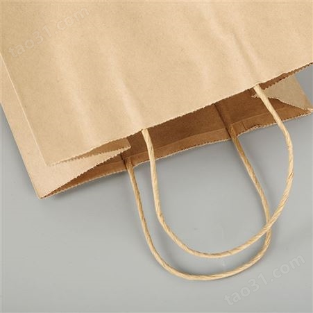 牛皮纸袋定做批发 手提外卖袋定制 包装袋食品纸袋服装购物袋