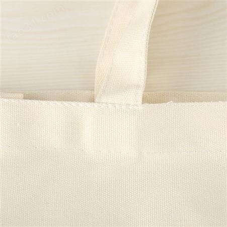立体棉布手提袋  立体白色印字单肩帆布袋 广告礼品帆布袋印制