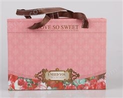 欧式手提抽屉喜糖盒 创意粉色喜糖包装盒