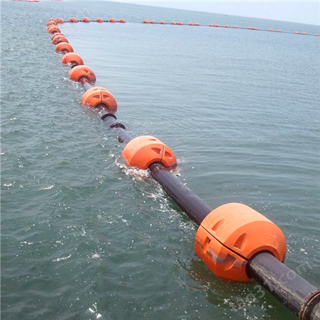 HDPE聚乙烯管道浮体 疏浚抽沙管道浮筒