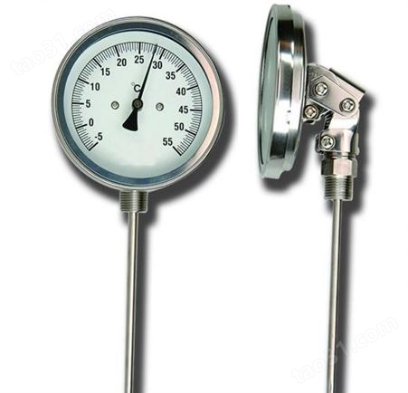 双金属温度计带远传不锈钢防腐耐震锅炉高温工业温度表