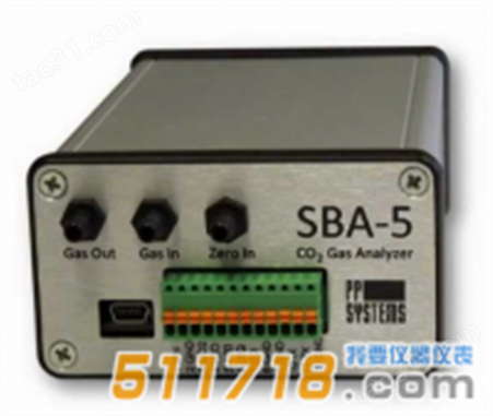 美国PPSYSTEMS SBA-5便携式CO2气体分析仪