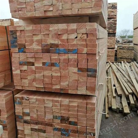 呈果白松工程木方 建筑方木生产加工厂家直供5x9工地木方