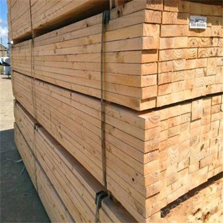 山东铁杉建筑方木规格 呈果木业铁杉建筑工地方木厂家直供