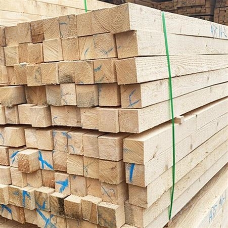 山东铁杉建筑方木规格 呈果木业铁杉建筑工地方木厂家直供
