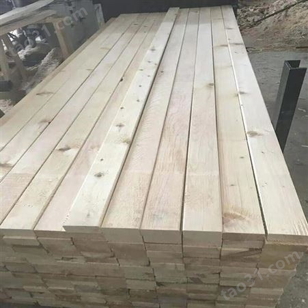 建筑用方木 白松建筑方木工厂直销定制质优价廉呈果