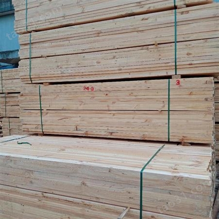 呈果木业建筑木方木材铁杉白松辐射松木材加工厂供应