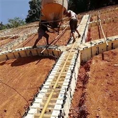 边坡塑料模板 拱形骨架护坡模具 移动式建筑建材 道路护坡工程
