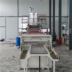PP地板五辊压延机械设备装饰板材生产线