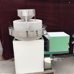 自动小麦石磨面粉机 磨盘石磨机 生态园五谷杂粮磨面机