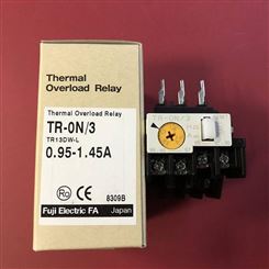 原装富士热过载继电器TR-ON/3 TR-0N/3 4-6A/5-8A/6-9A可选